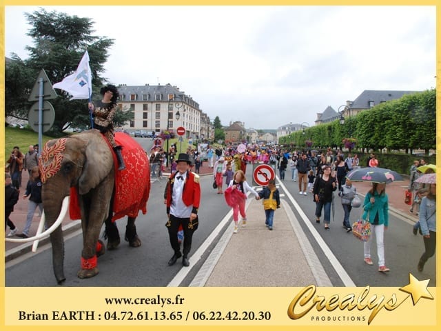 Location éléphant vidéos Alès