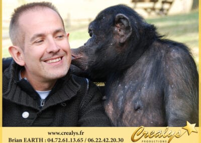 Bisou Singe Chimpanzé